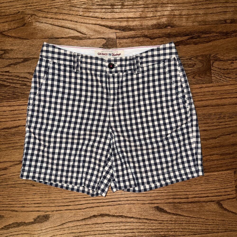 Vintage G.H. Bass Limited Edition Heritage Collection Women’s GinghamShorts 4